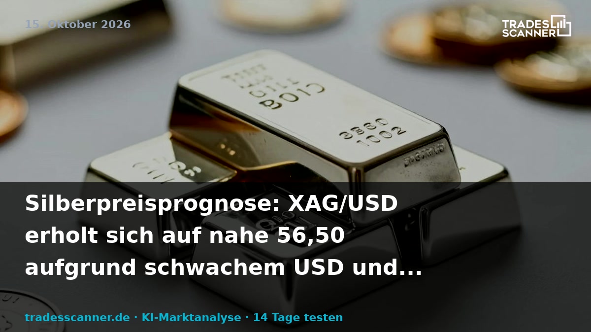 Silver Price Forecast: XAG/USD recovers to near 56.50 amid weakness in USD, bond yields