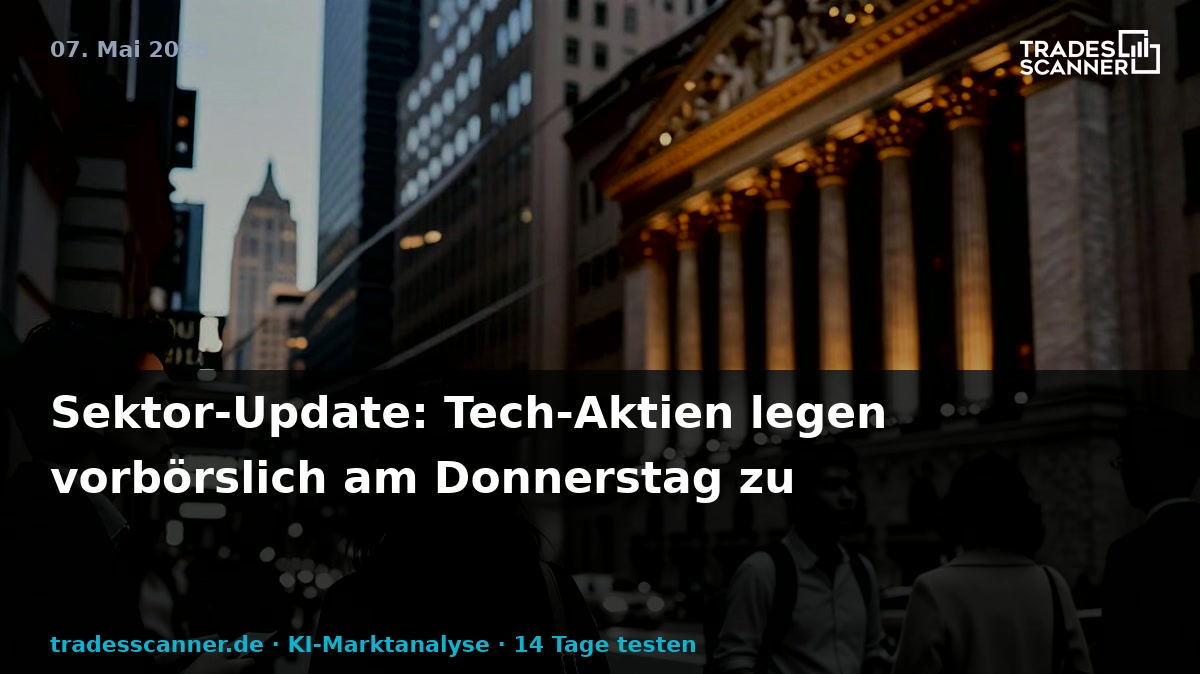 Sector Update: Tech Stocks Gain Pre-Bell Thursday
