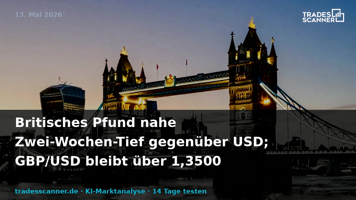 British Pound seems vulnerable near two-week low vs USD; GBP/USD holds above 1.3500