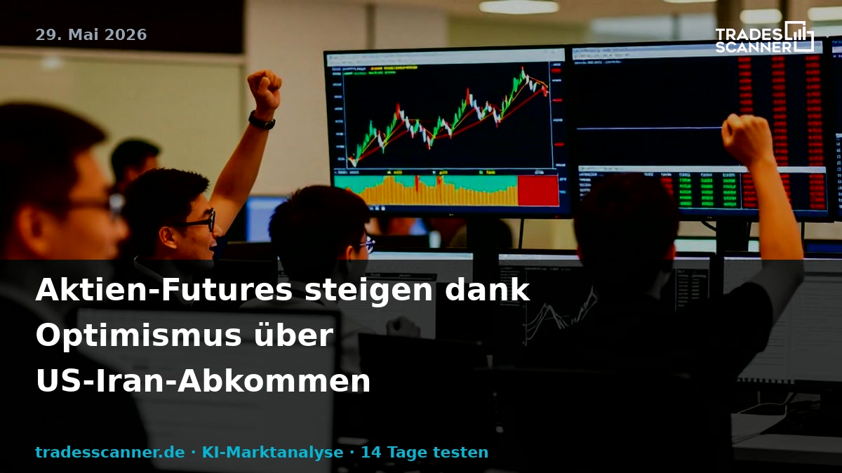 Equity Futures Rise Amid US-Iran Deal Optimism