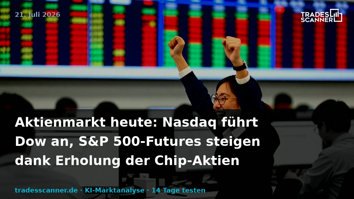 Stock market today: Nasdaq leads Dow, S&amp;P 500 futures higher as chip stocks revive