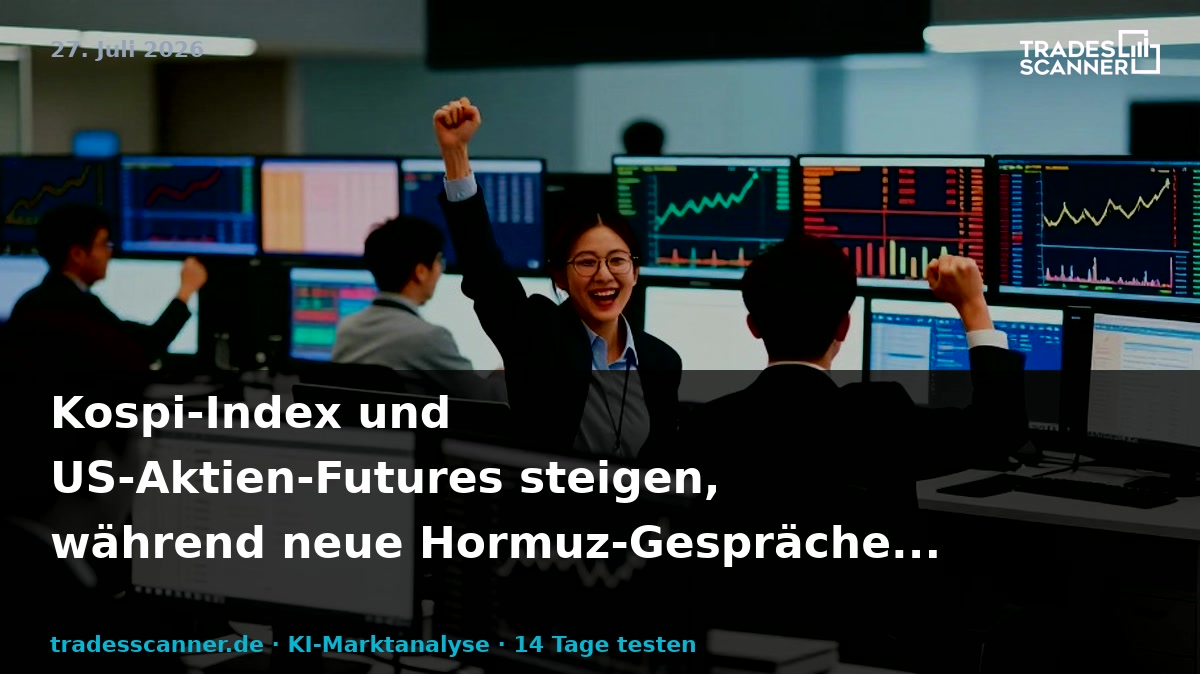 Kospi index and U.S. stock futures jump as new Hormuz talks send oil prices plunging amid Iran war pause while Wall Street awaits Fed meeting