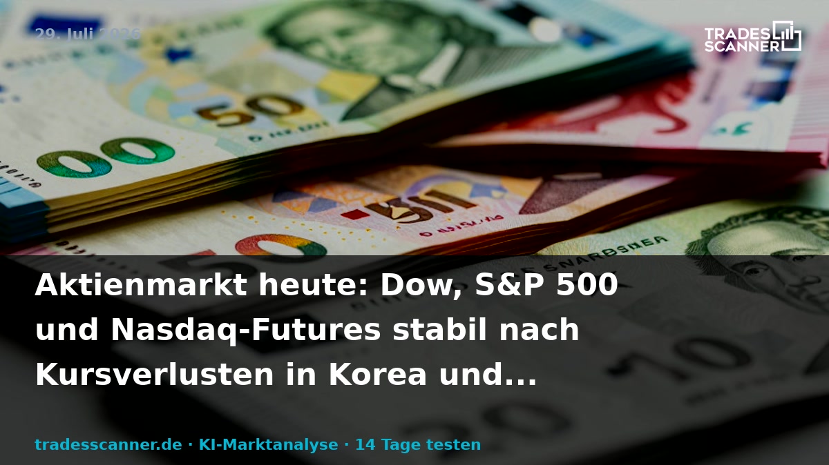 Stock market today: Dow, S&amp;P 500, Nasdaq futures steady after Korean stocks fall, Iran resumes attacks