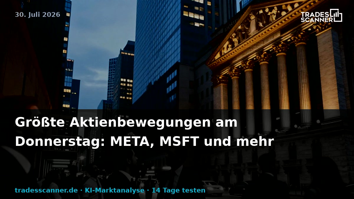 Biggest stock movers Thursday: META, MSFT, and more