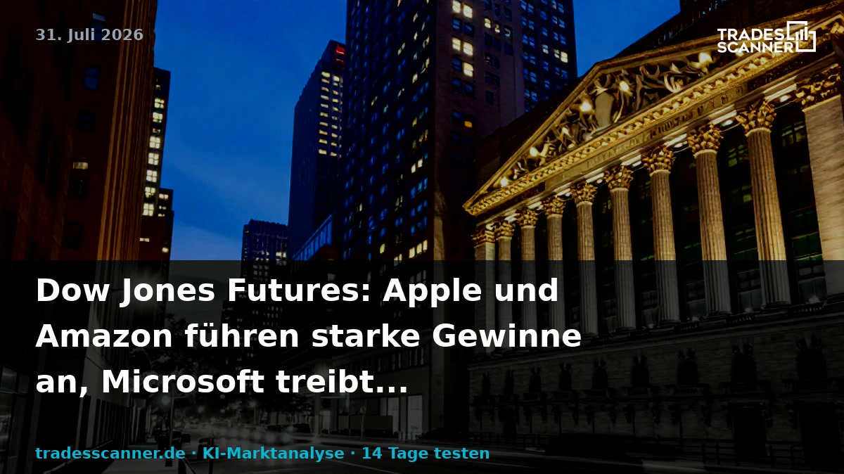 Dow Jones Futures: Apple, Amazon Lead Big Earnings After Microsoft Powers AI Stock Rebound