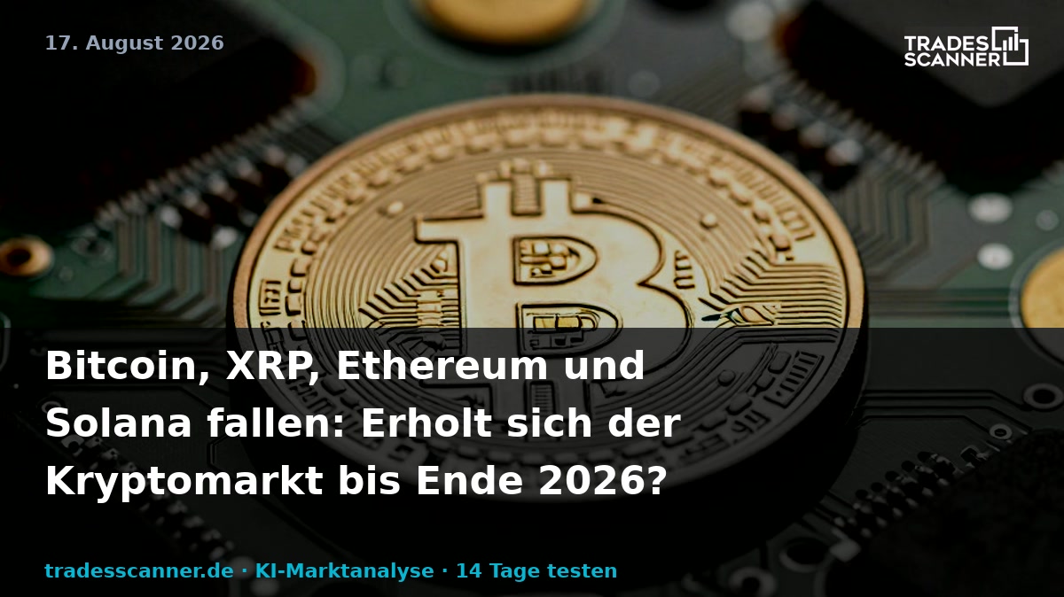 Bitcoin, XRP, Ethereum, and Solana Drop. Will Crypto Recover by the End of 2026?
