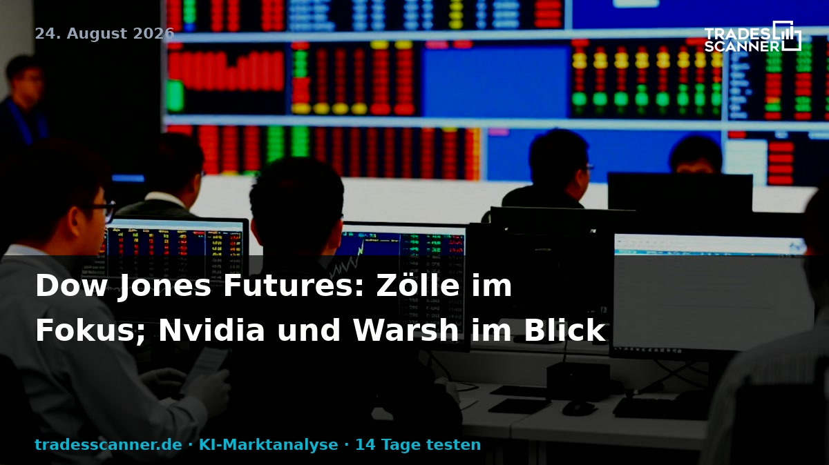 Dow Jones Futures: Tariffs In Focus; Nvidia, Warsh Ahead