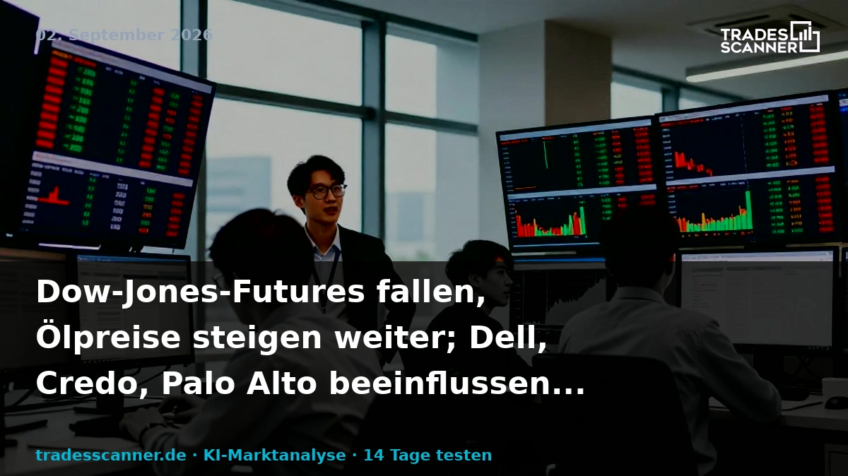 Dow Jones Futures Fall, Oil Prices Keep Rising; Dell, Credo, Palo Alto Are Earnings Movers Late