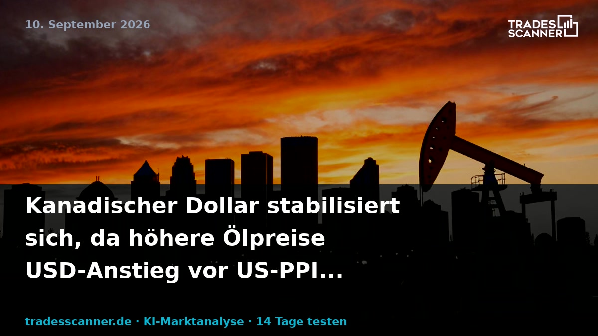 Canadian Dollar consolidates as higher oil prices offset USD uptick ahead of US PPI