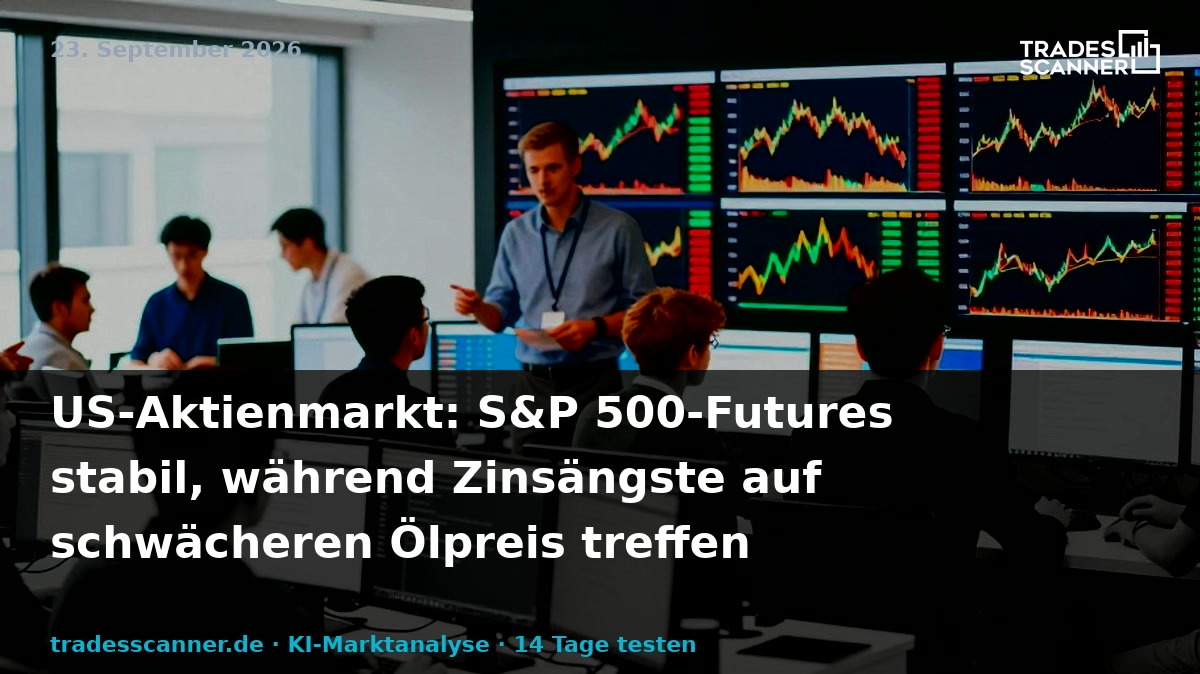 US Stock Market Today S&amp;P 500 Futures Steady As Rate Jitters Meet Softer Oil